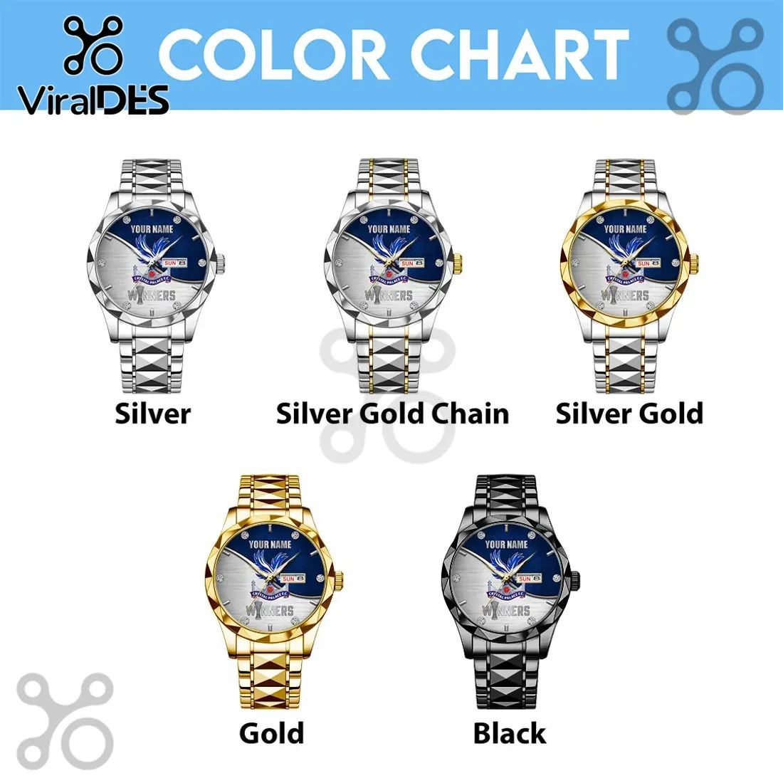 Crystal Palace FC 2026 UEFA Conference League Winners Quartz Watch