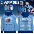New South Wales Blues 2026 Champions Light Blue Hoodie