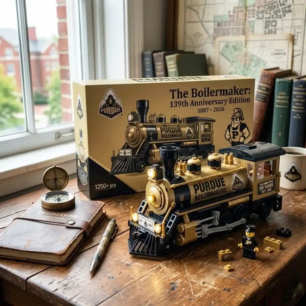 Purdue Boilermakers 139th Anniversary Building Brick Edition