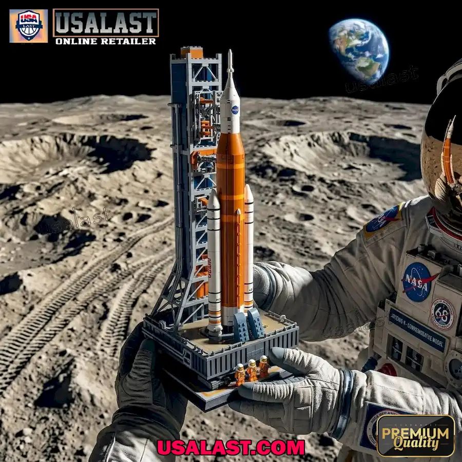 NASA Artemis II Commemorative Brick Building Set