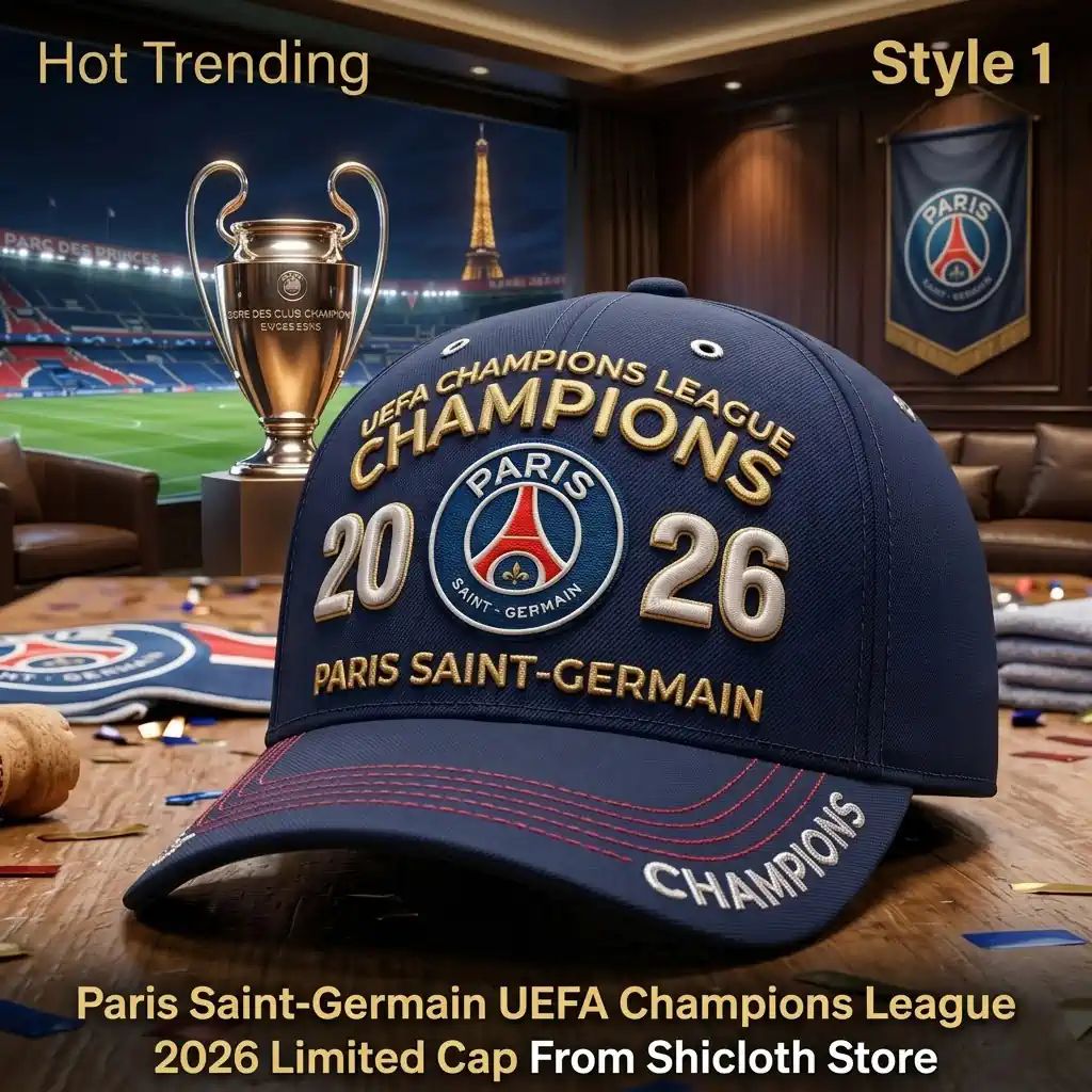 Paris Saint-Germain UEFA Champions League 2026 Limited Cap