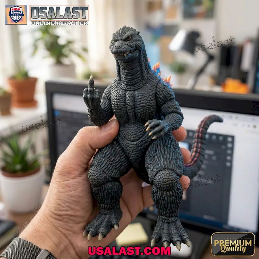 Godzilla Middle Finger Dashboard Pop Figure