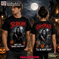 Scream Ghostface Halloween 3D Tee Shirt