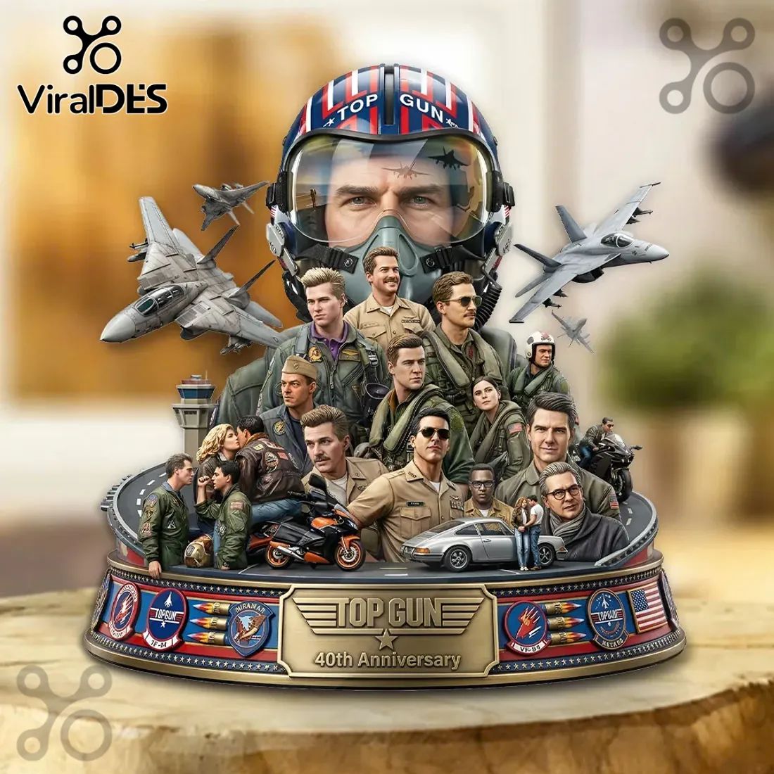 Gun 40th Anniversary Movie Collectible Acrylic Plaque