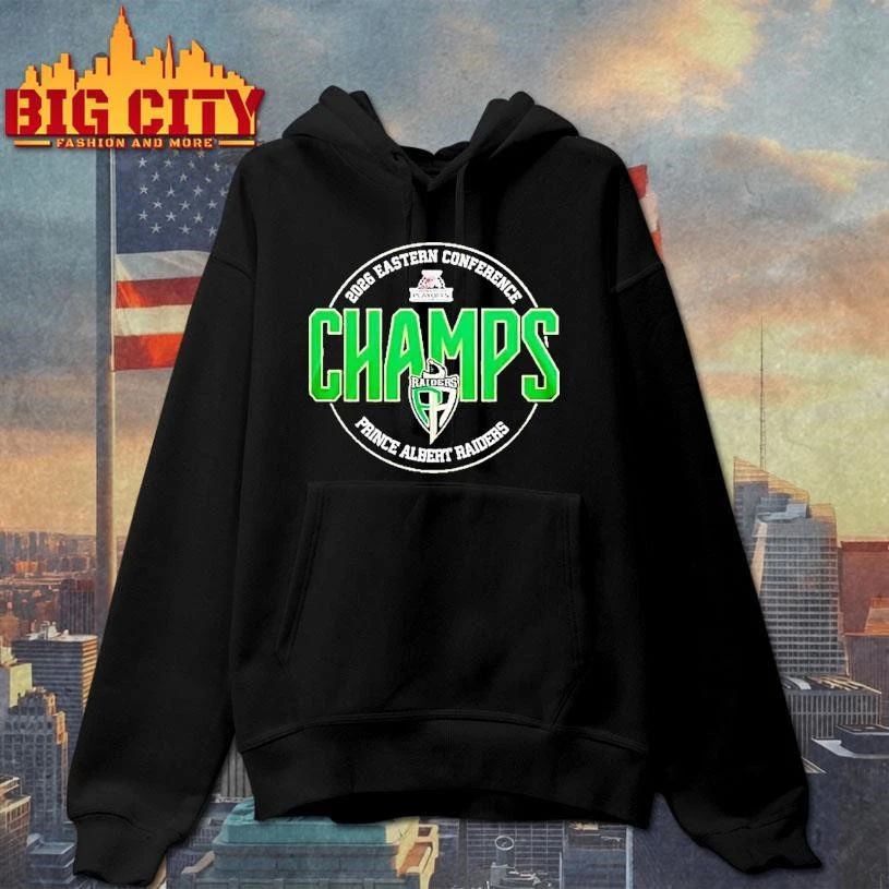 Prince Albert Raiders 2026 Whl Eastern Conference Champs Shirt