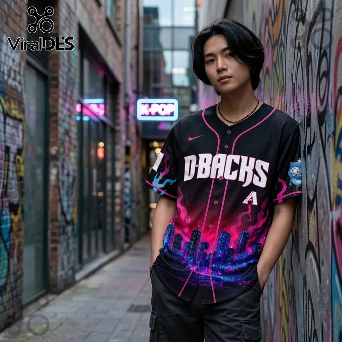 Arizona Diamondbacks KPop Demon Hunters Jersey