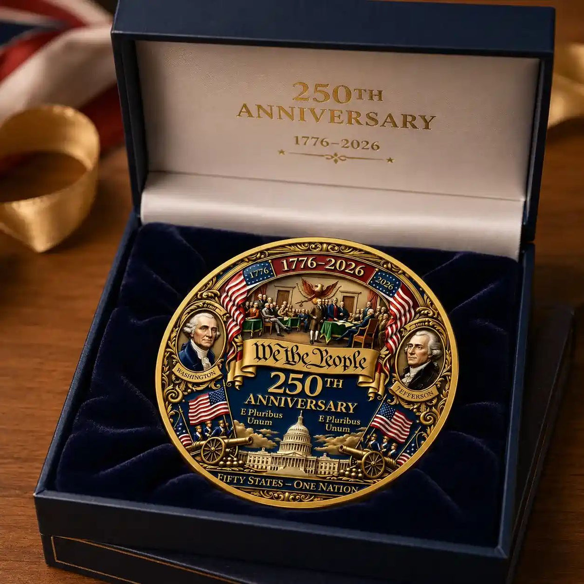 We the People 250th Anniversary Commemorative Coin
