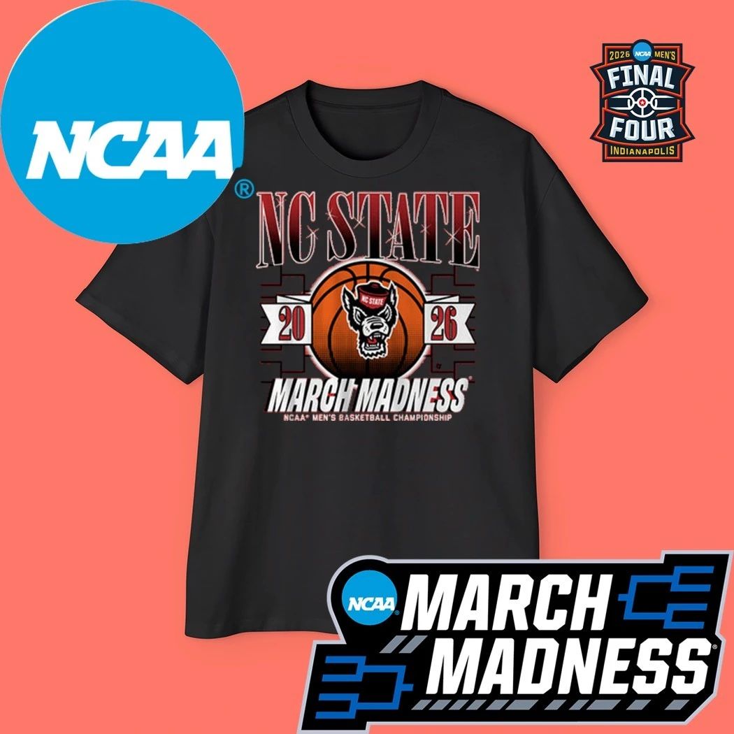 NC State Wolfpack MBB 2026 NCAA Women’s Basketball Championship March Madness Logo Shirt