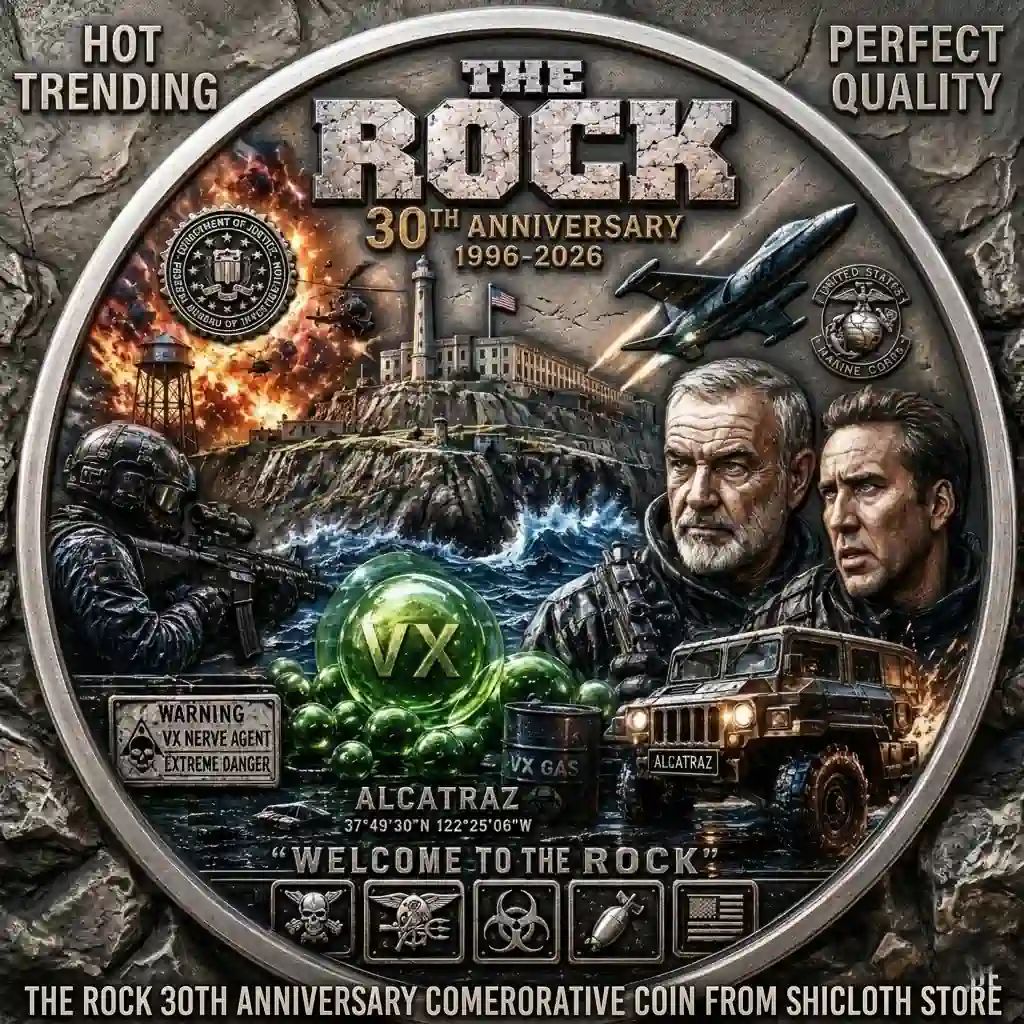The Rock 30th Anniversary Commemorative Coin