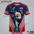 United States Eagle 250th Anniversary 3D T-Shirt