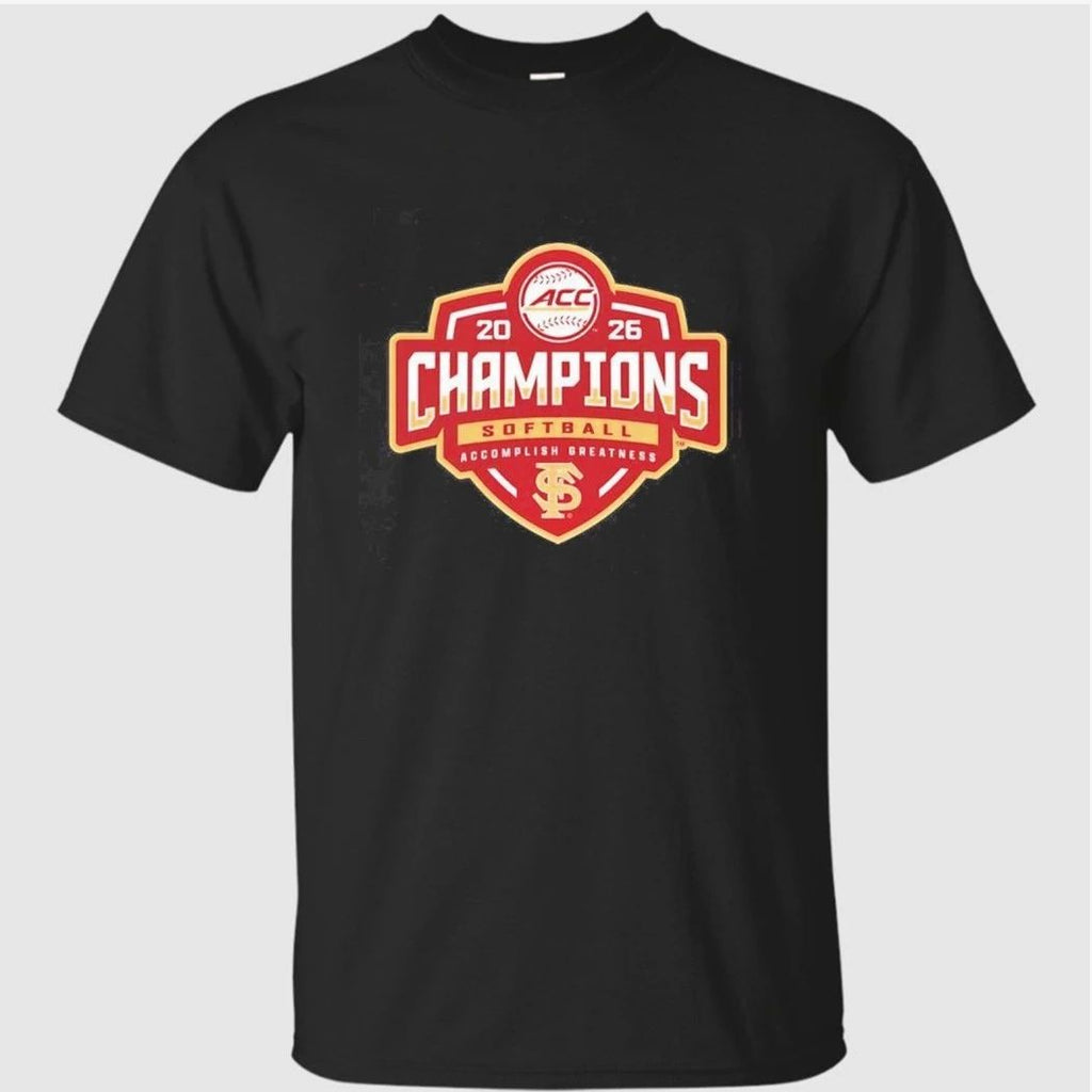 Florida State Seminoles ACC Softball Tournament Champions 2026 Vintage Shirt