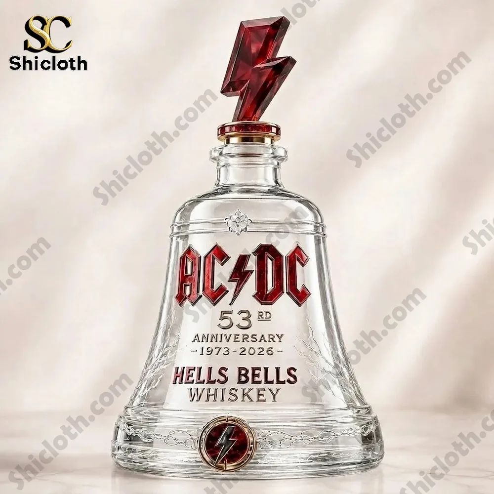 ACDC 53rd Anniversary 1973-2026 Hells Bells Whiskey
