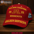 Minnesota Golden Gophers Rate Bowl Champions 2025 Hat Cap