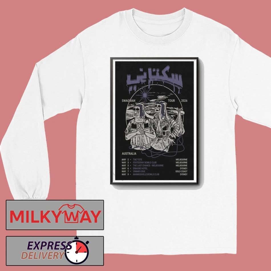LIMITED 2026 Sukatani May 7 Gold Coast Tour Poster shirt