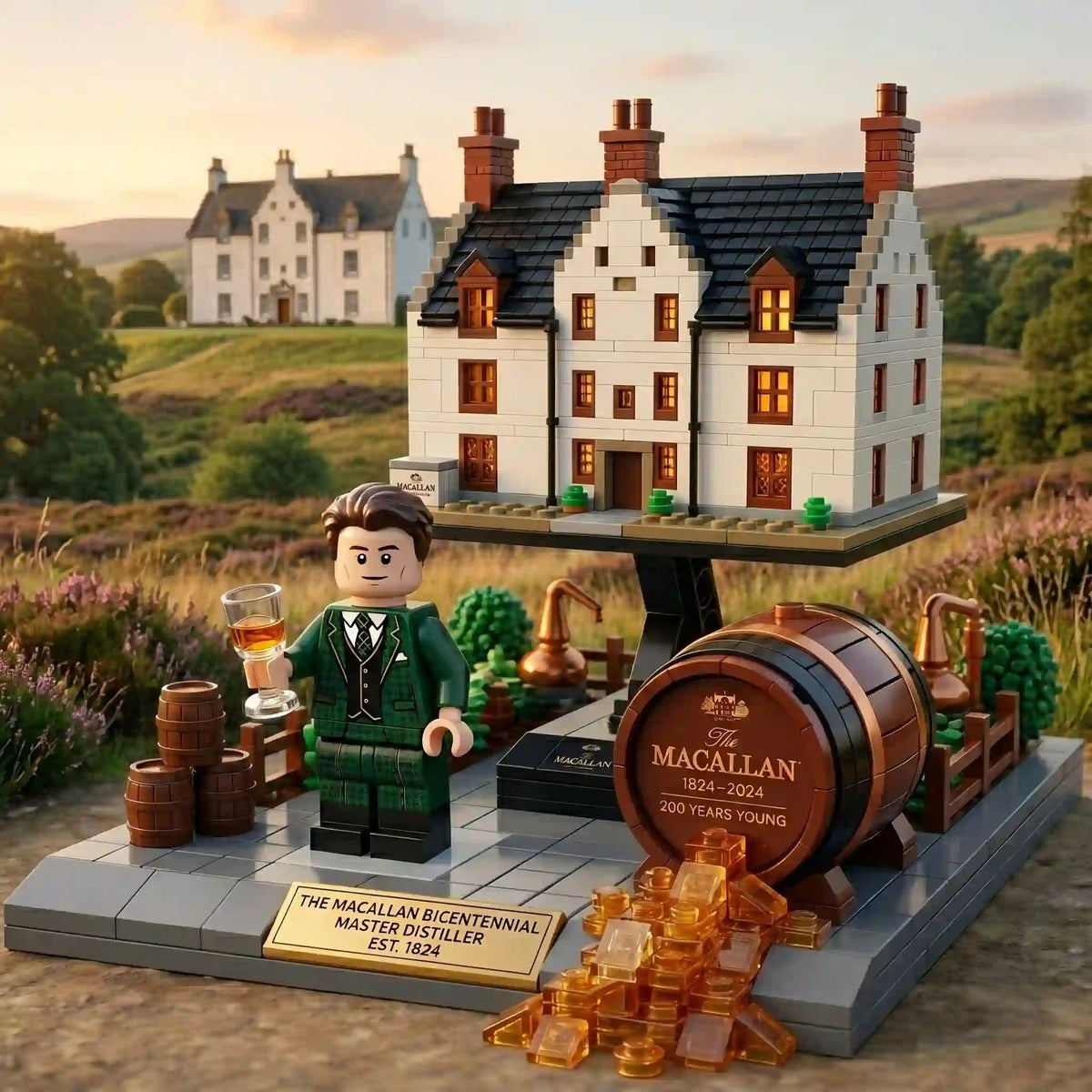 The Macallan 200th Anniversary Master Distillery Building Set