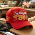 McDonalds 86 Years Celebration Red Baseball Cap