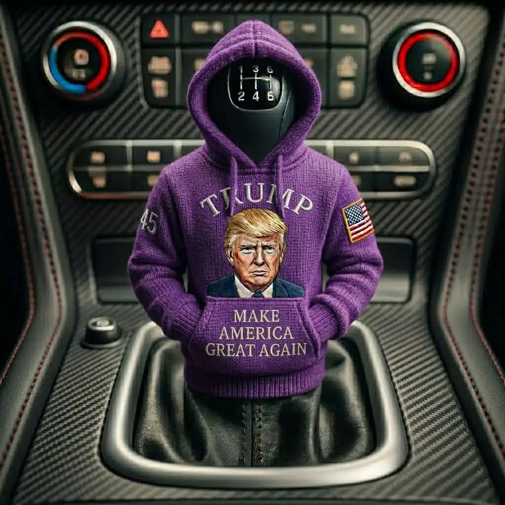 Donald Trump Make America Great Again Car Gear Shifts Hoodies