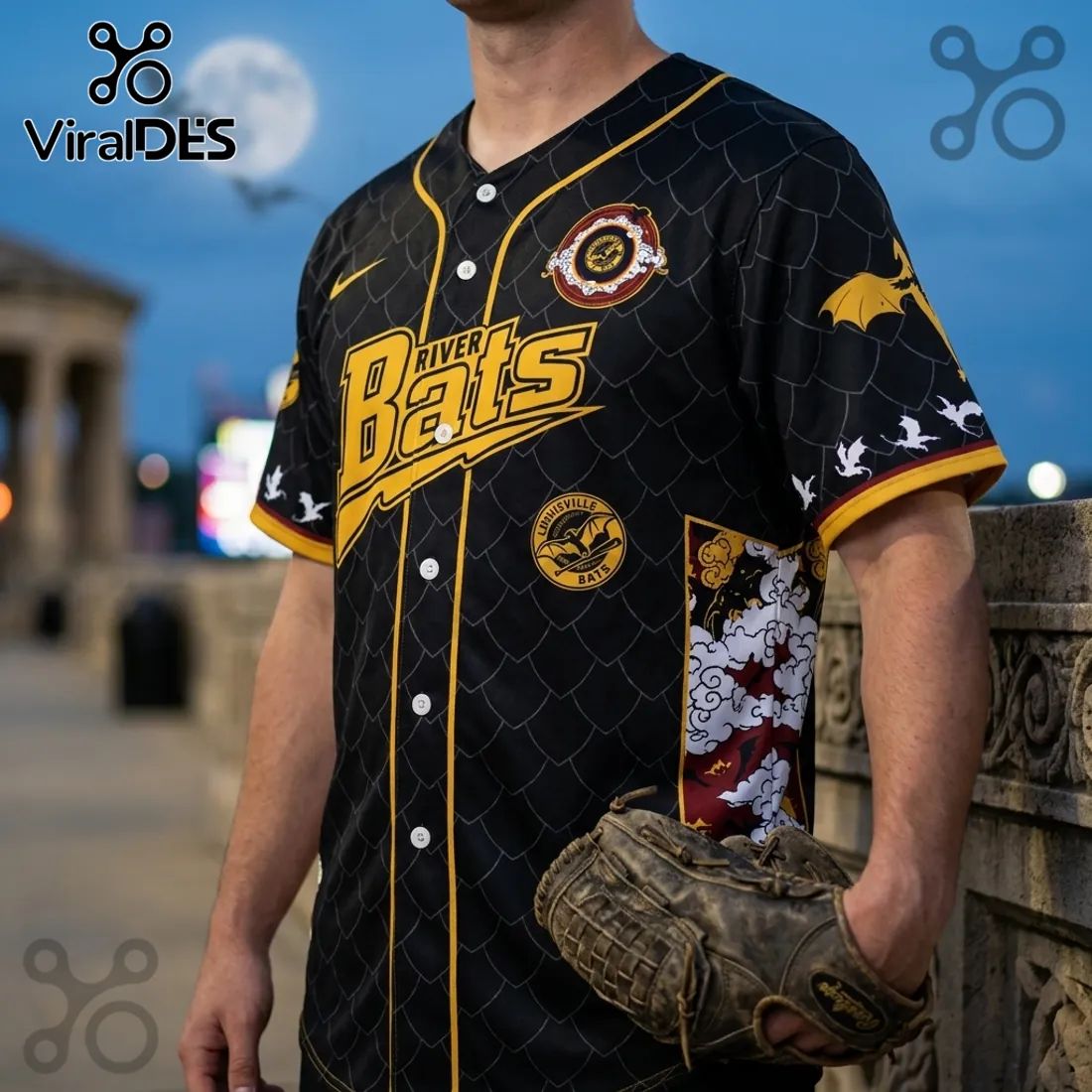 Louisville Bats Fourth Wing 2026 Edition Baseball Jersey