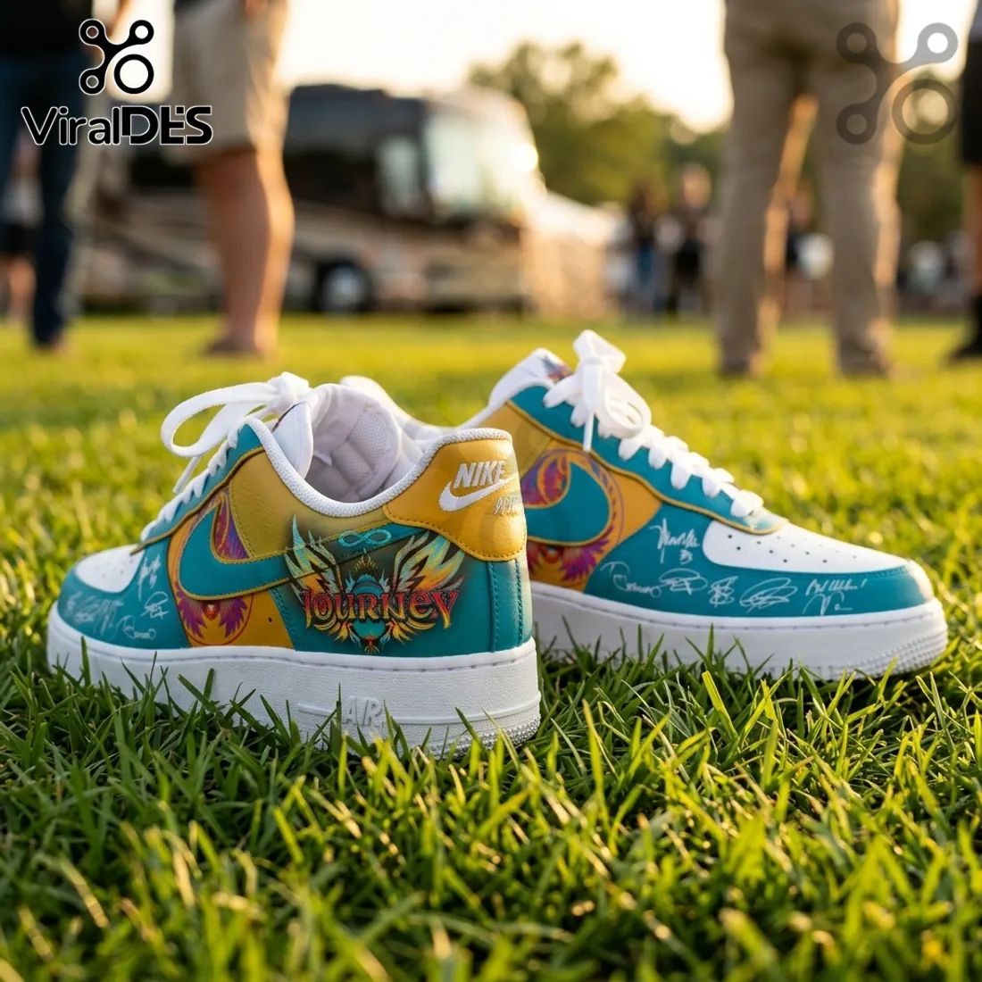 Journey Music Band Custom Air Force 1 Sneaker