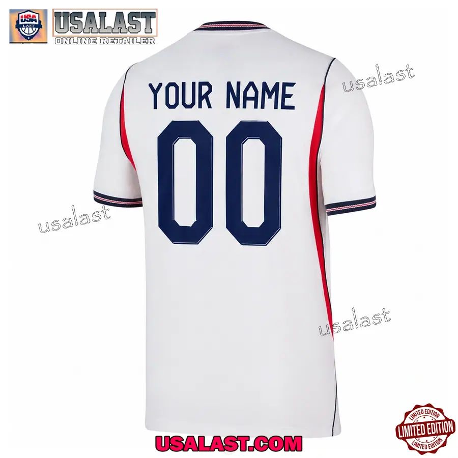 Personalized England Home Kit World Cup 2026 Jersey Shirt