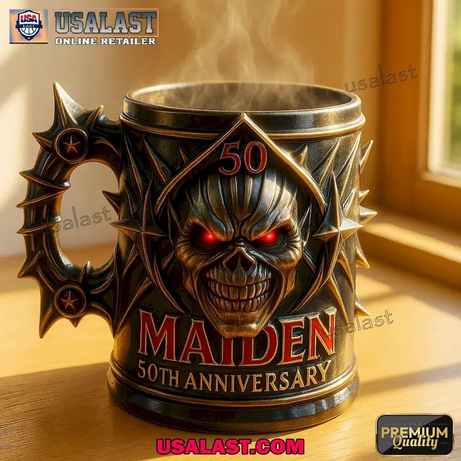 Iron Maiden 50th Anniversary Mug