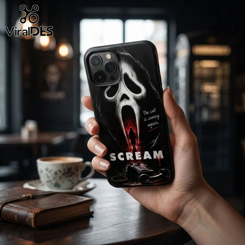 Scream The Call Is Coming Again Phone Case