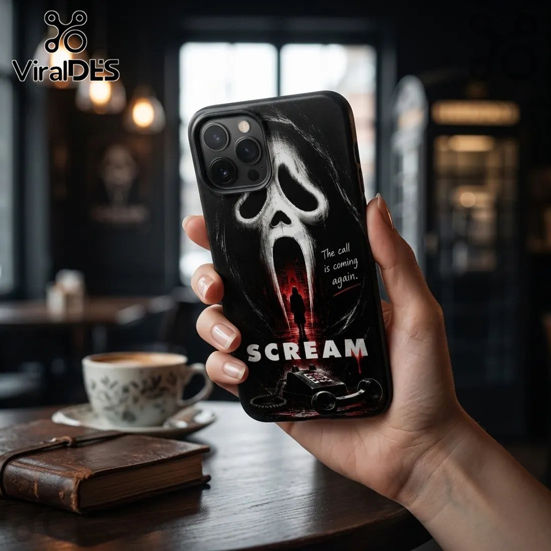 Scream The Call Is Coming Again Phone Case