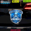 Kenny Chesney No Shoes Nation Car Name Badge