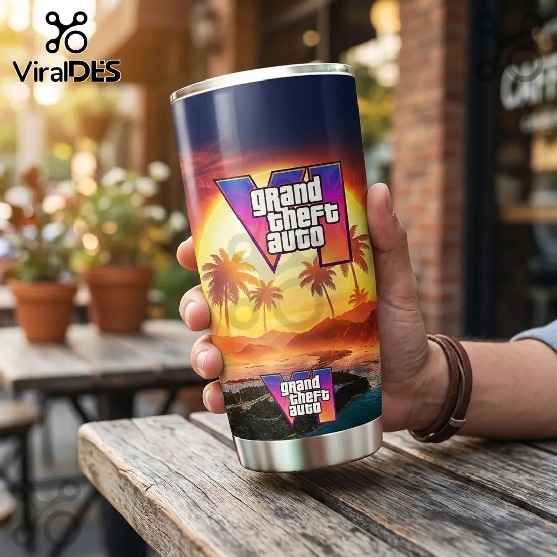 Grand Theft Auto VI Stainless Steel Tumbler