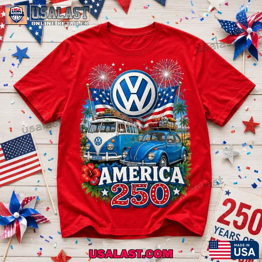 Volswagen America 250th Anniversary Casual T-Shirt