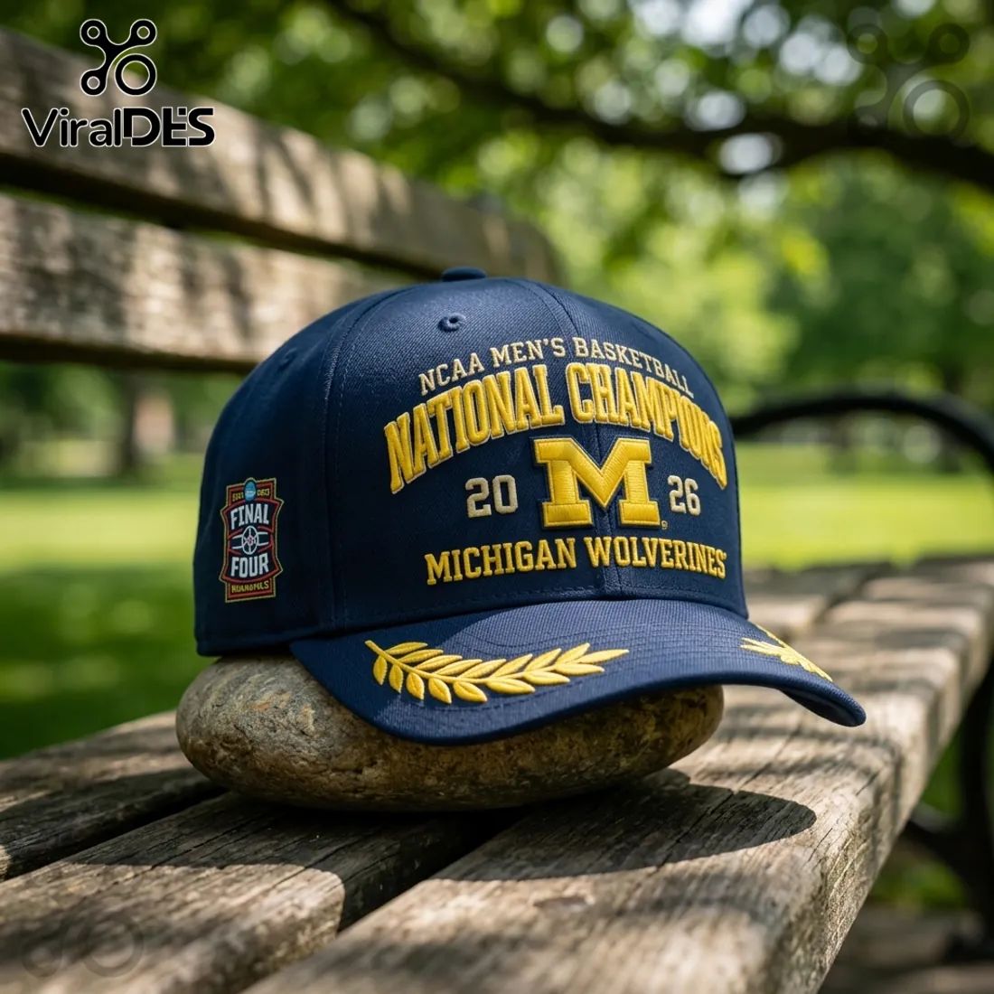 Michigan Wolverines 2026 Final Four Champions Baseball Cap