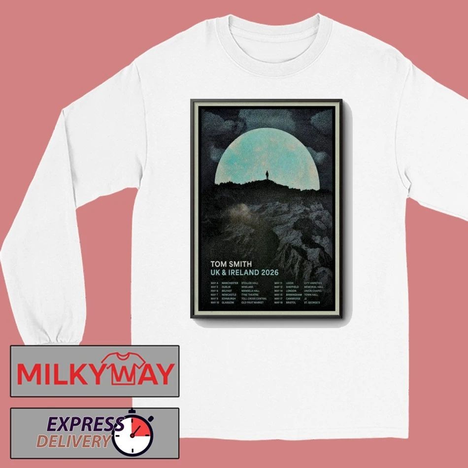 May 7 2026 Tom Smith Poster Tyne Theatre Tour shirt