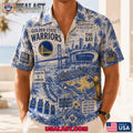 Golden State Warriors Tropical Vibes Hawaiian Shirt