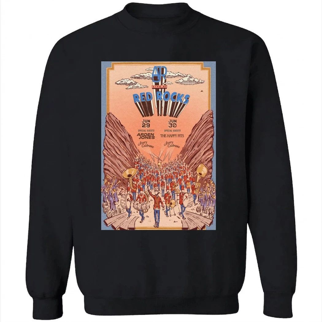 AJR June 29-30 2026 Morrison CO Show Poster Shirt