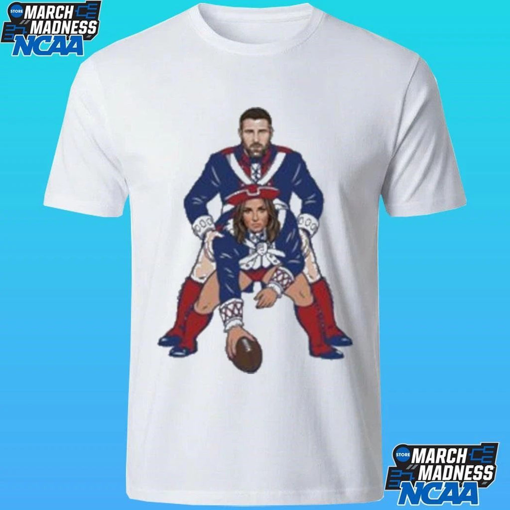 Mike Vrabel And Dianna Russini Patriots Meme Shirt