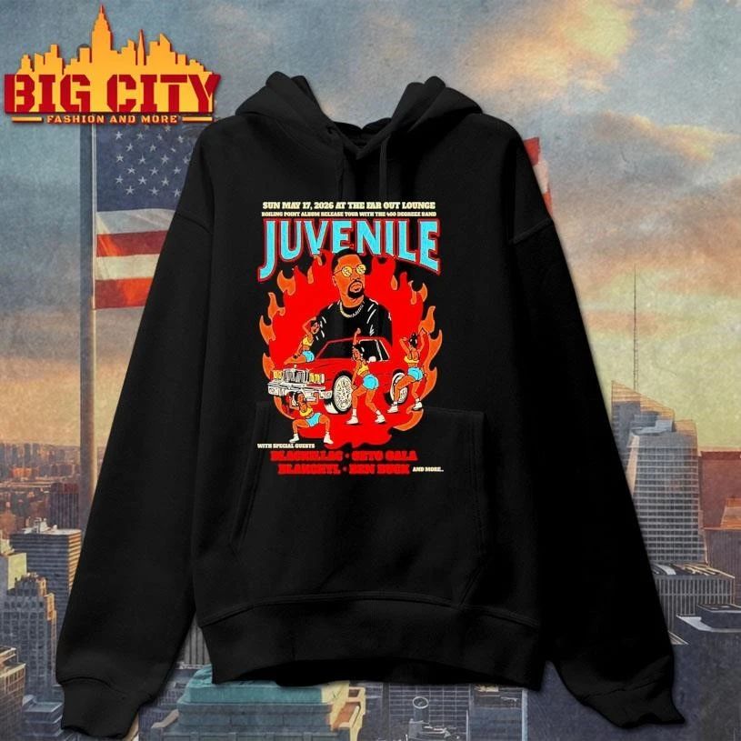 Juvenile Ben Buck May 17 2026 Poster Shirt