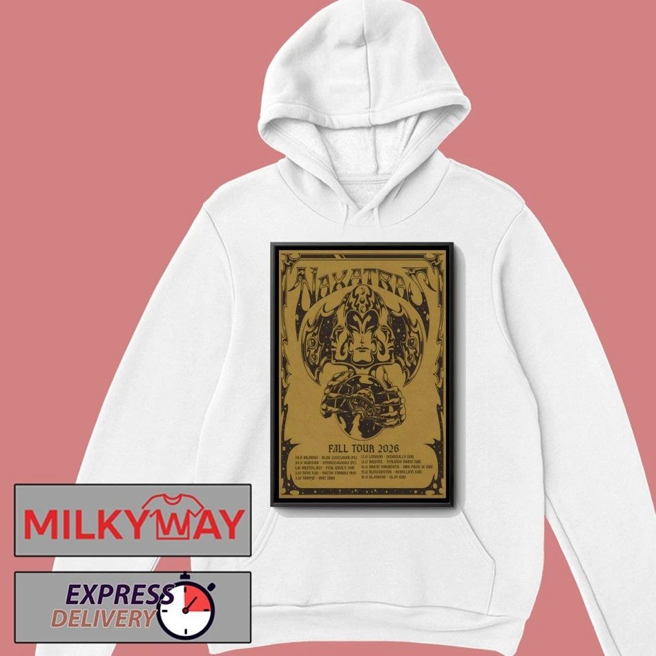 Naxatras Fall Tour 2026 Poster shirt