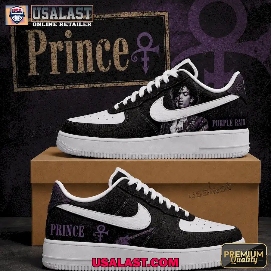 Prince Purple Rain Air Forcee 1 Shoes