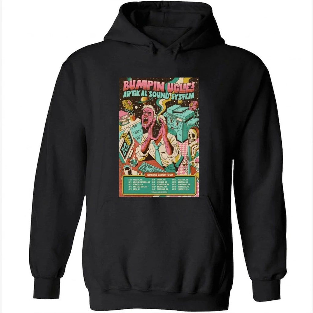 Bumpin Uglies With Artikal Sound System Tour Orange Crush 2026 Poster Shirt