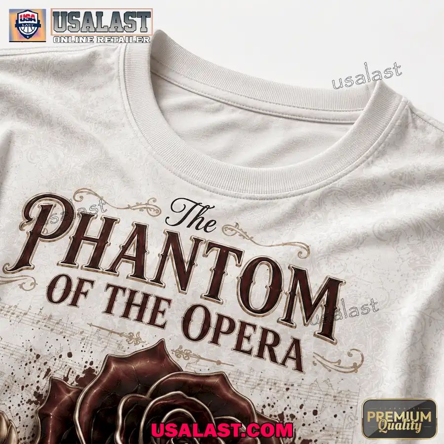 The Phantom Of Opera Behind The Mask Is A Story 3D T-Shirt