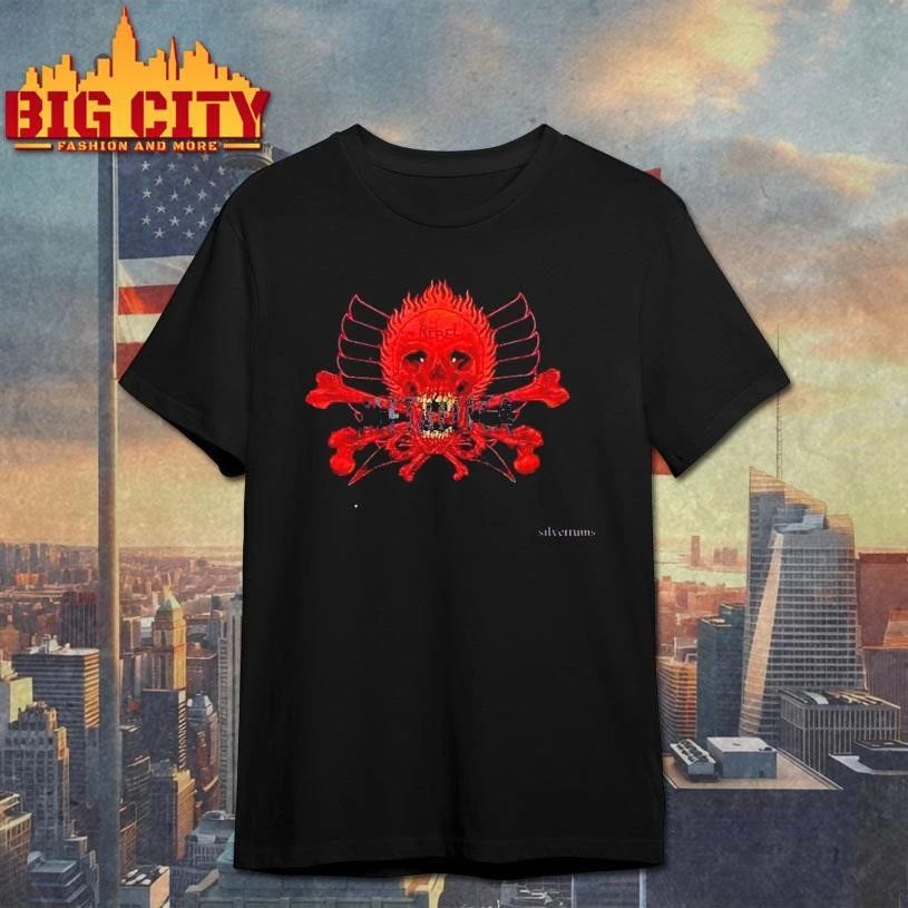 Metallica 2026 tour Vintage 1990’s Tour Pushead Rebel skull shirt
