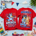 Bluey America 250 Years Of Freedom 3D Shirt