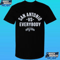 Zachsan Antonio Spurs Vs Everybody Logo Shirt
