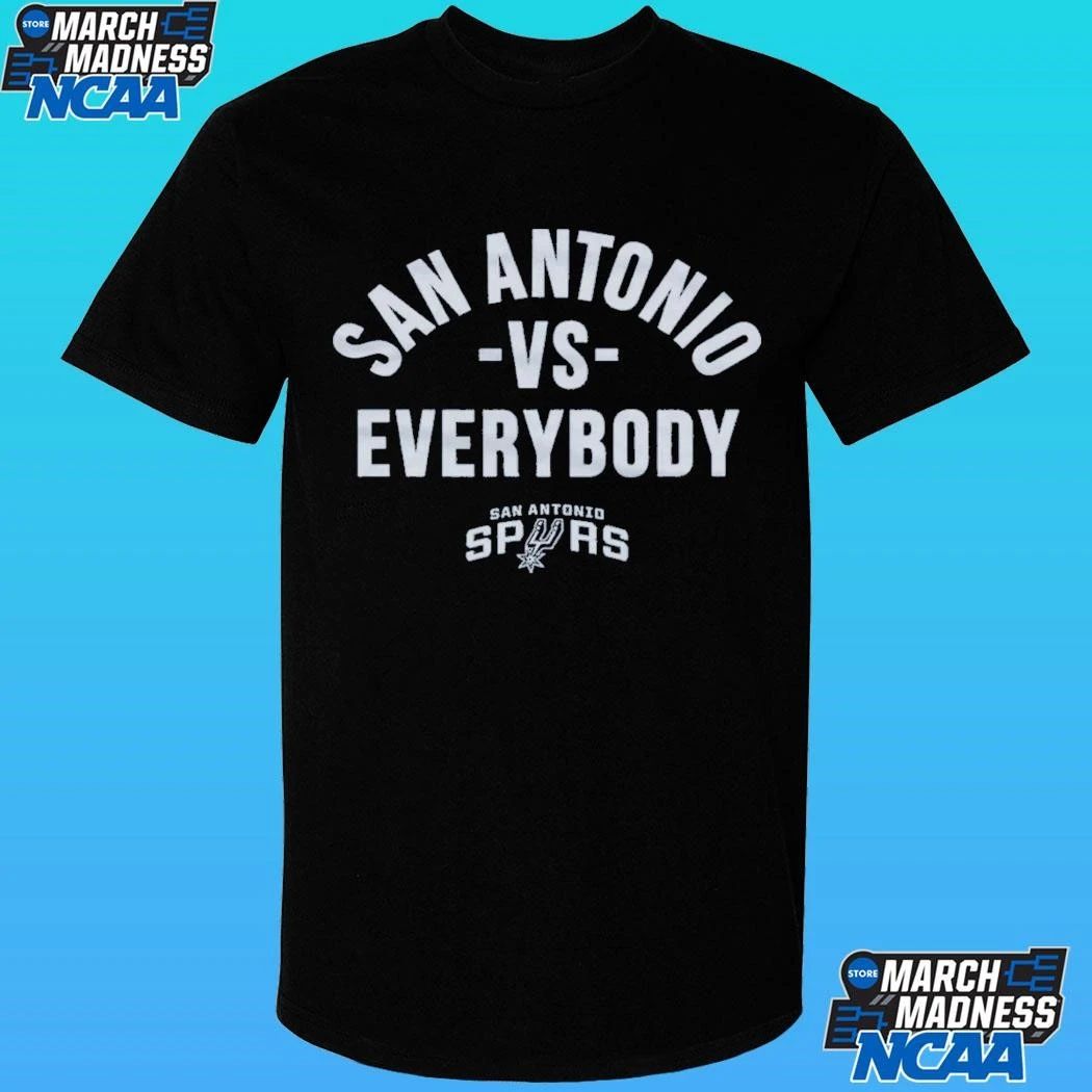 Zachsan Antonio Spurs Vs Everybody Logo Shirt