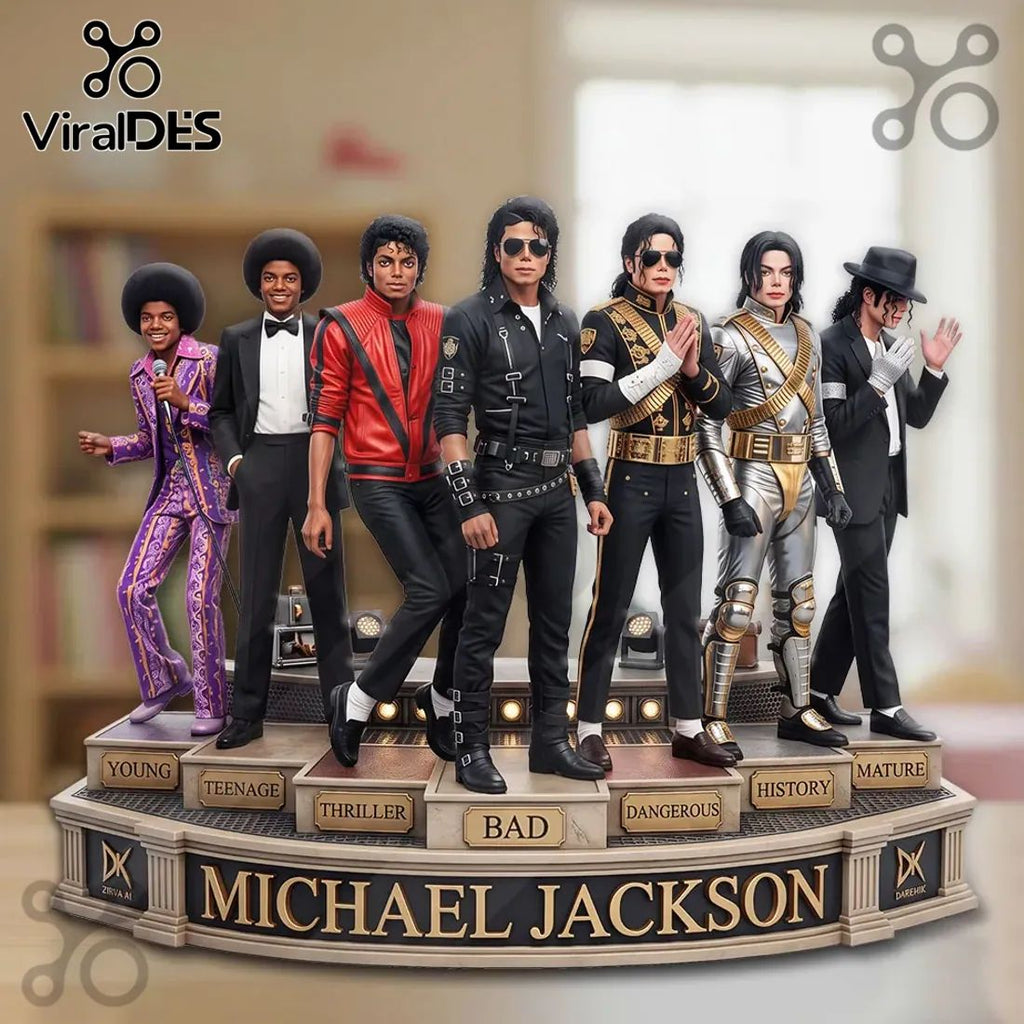 Michael Jackson Evolution Sculpted Figurine Statue