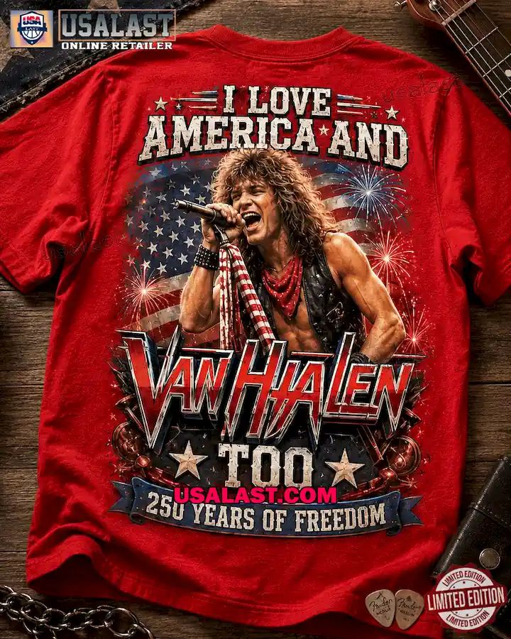 Van Halen America 250 Years Of Freedom 3D Shirt