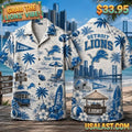 Detroit Lions Summer Vibes Custom Hawaiian Shirt