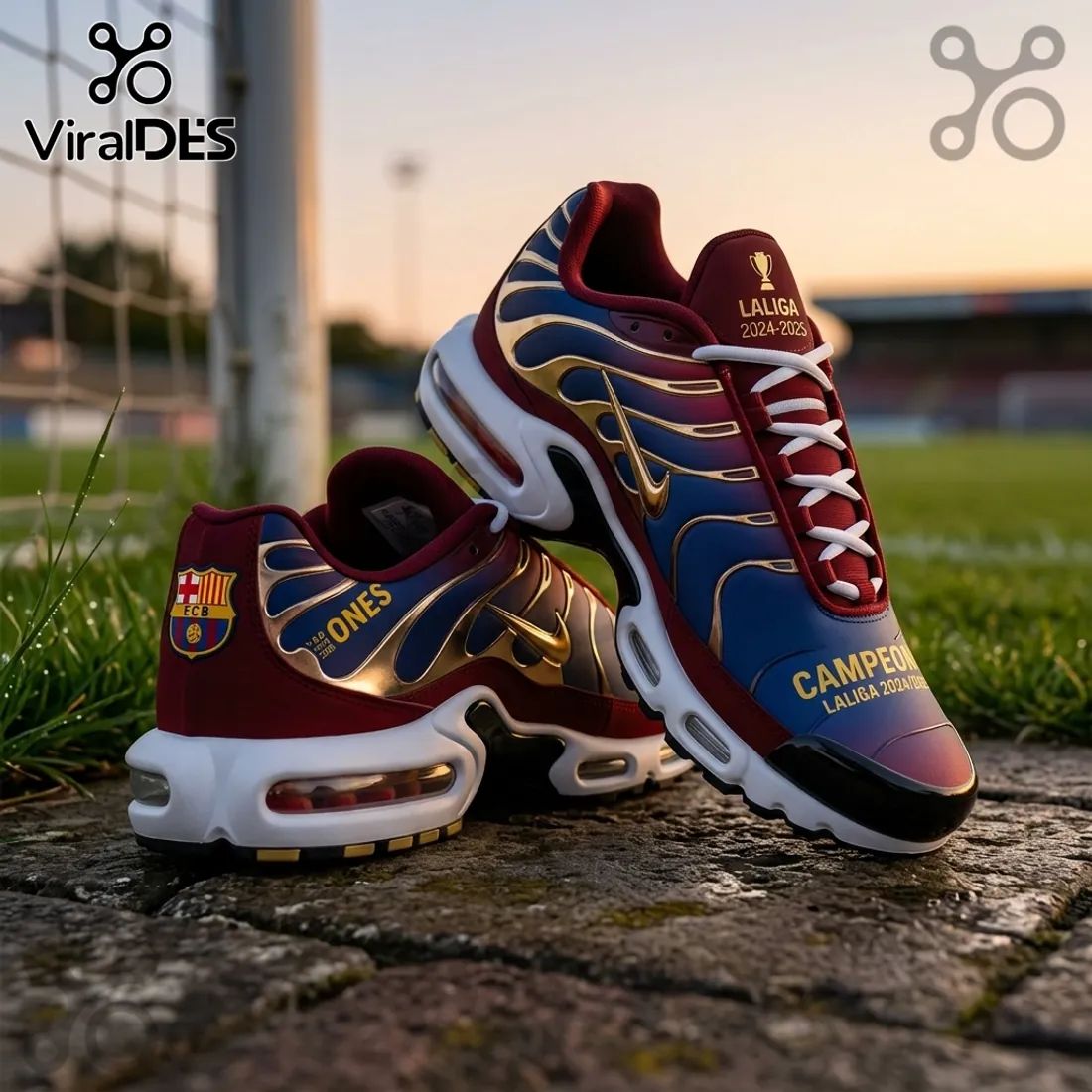 FC Barcelona La Liga Champions Air Max Plus Sneakers
