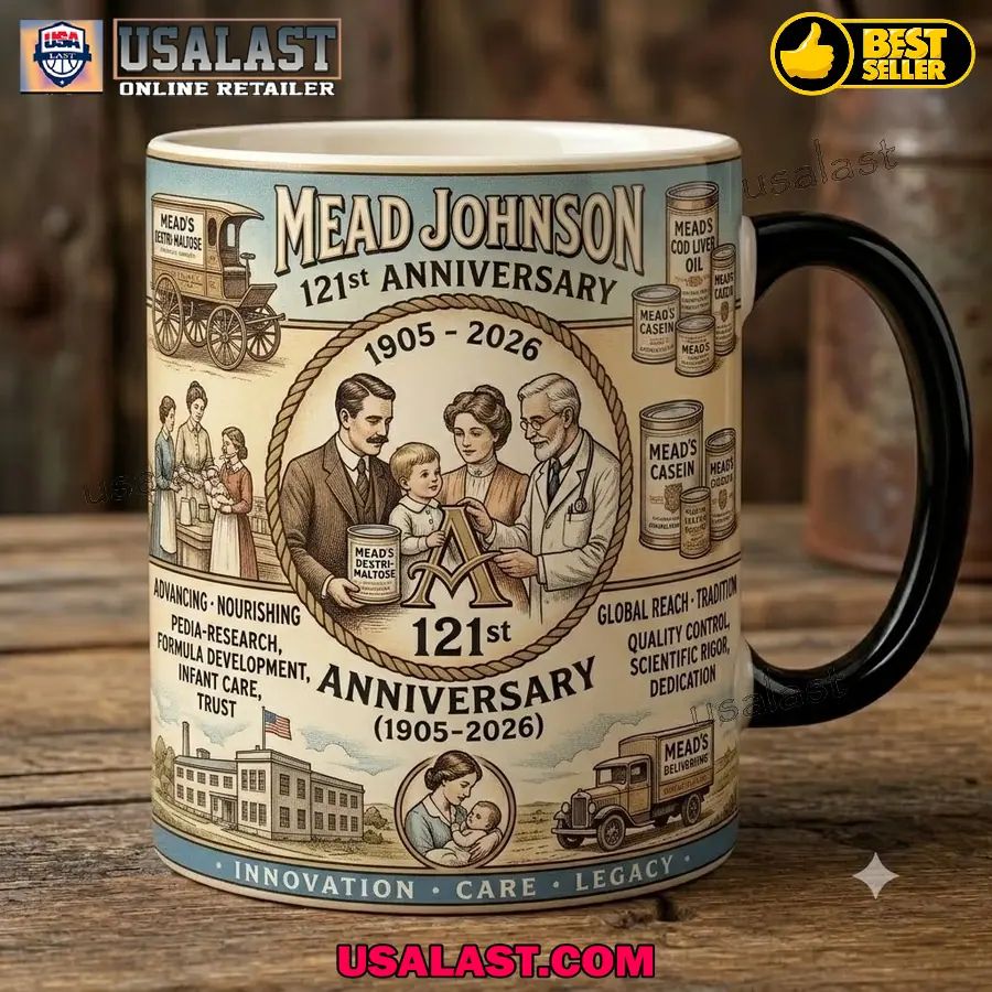 Mead Johnson 121st Anniversary 1905-2026 Commemorative Mug