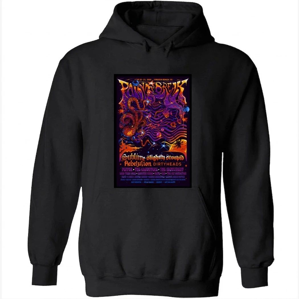 Point Break Music Festival Virginia Beach, VA 6-21-2026 Poster Shirt